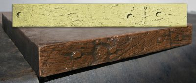 Plank concrete counter Edge Mold